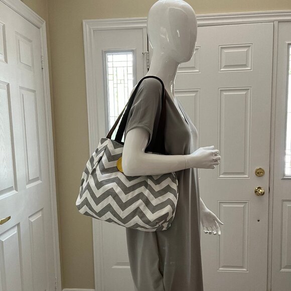 Quilted/hand-made shoulder bag - Authentic - Picture 9 of 14